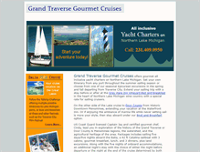Tablet Screenshot of gtgourmetcruises.com
